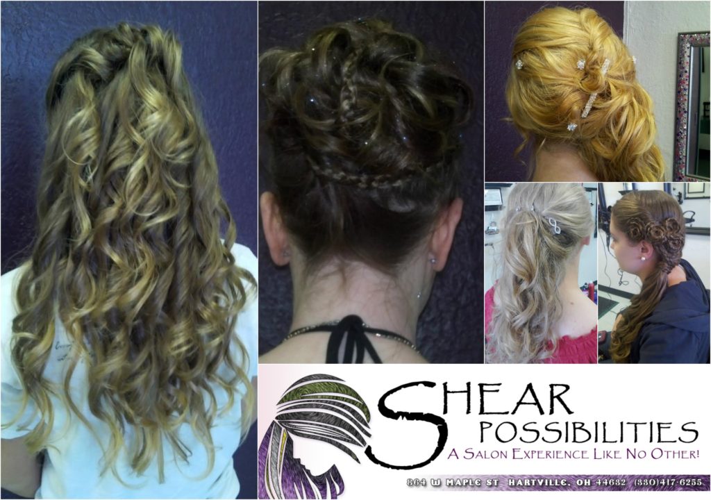 Shear Possibilities Salon Hartville Prom Hair Updos