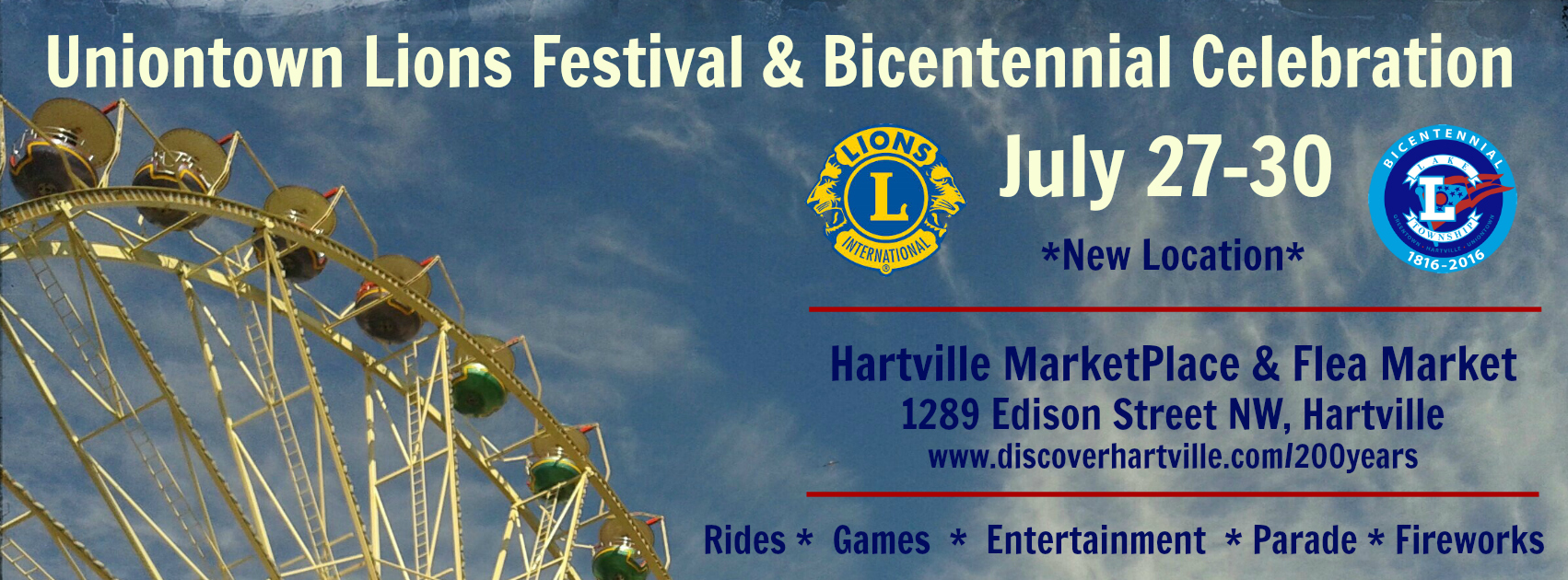 Uniontown Lions Festival & Bicentennial Celebration