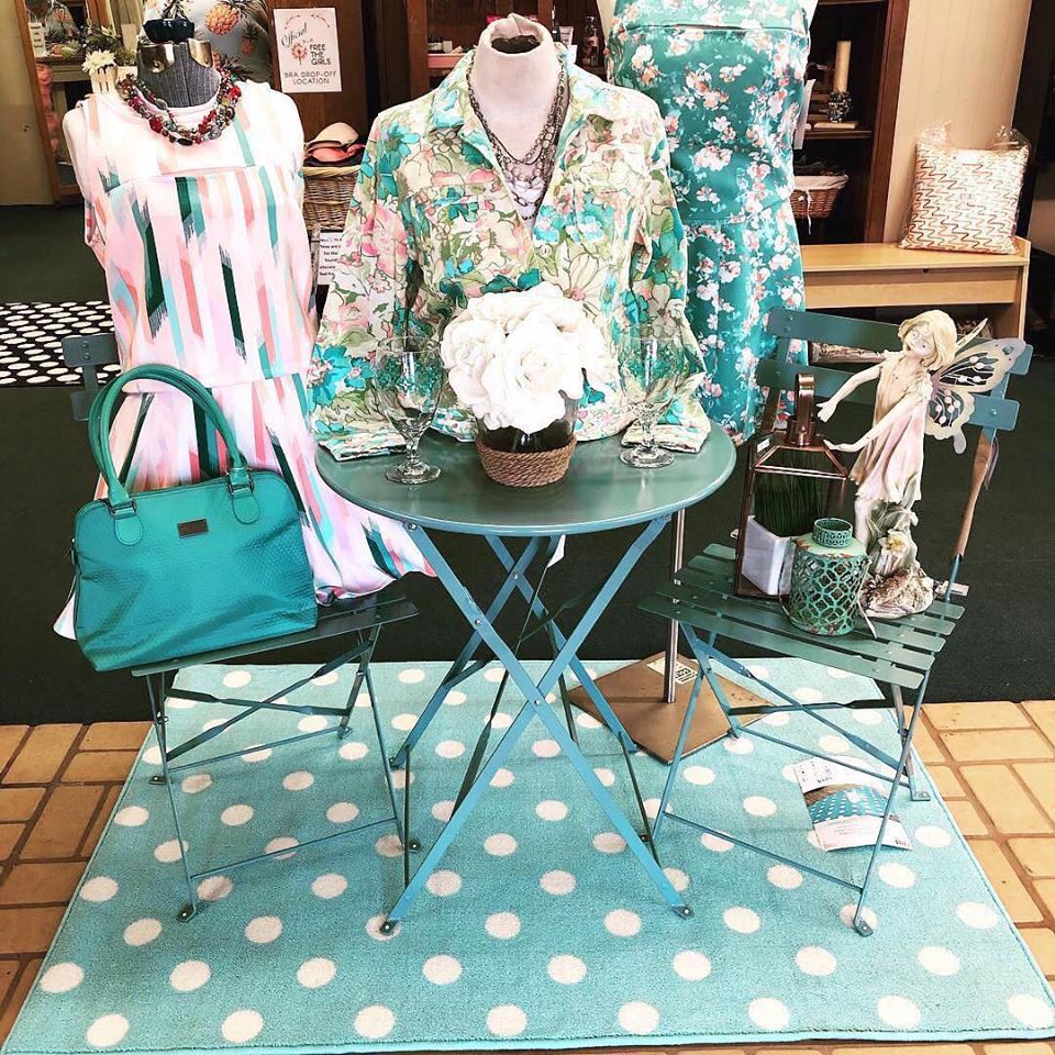 floral prints and polka dots for spring at Twice is Nice Consignments in Hartville, Ohio